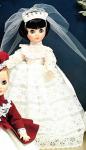 Vogue Dolls - Miss Ginny - Brides - Lace Gown - Brunette - Doll